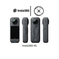 Insta360 X5 8K 360° Action Cam – Dual 1/1.28″ Sensors + Replaceable Lenses + Low-Light PureVideo