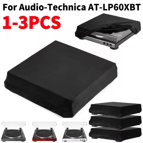 Turntable Dust Cover Spandex for Audio-Technica AT-LP60XBT Record Player