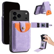 Split Magnetic Card Holder Phone Case For Google Pixel 9 9A 8 8A 7 7A Pro XL 6A 5G 4G Business Leath