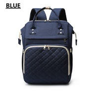 4019 (Paris backpack) Local Stock Mommy Baby Bag Backpack Baby Beg Susu Beg Anak USB Charger Slot La