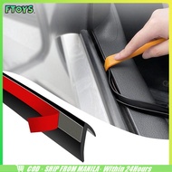 Shipped In 24 Cm. Car Window Edge Rubber Strip Soundproof 4 Meters Mute Stickers Good To Use