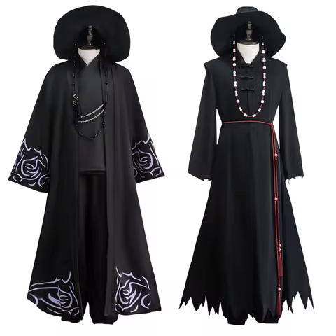 Jinu Saja Boys kpop Black Stage Performance Outfit Cosplay Costume Cosplay Costume Uniform Halloween