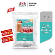 888 Premix Milk Tea Strawberry (650g)