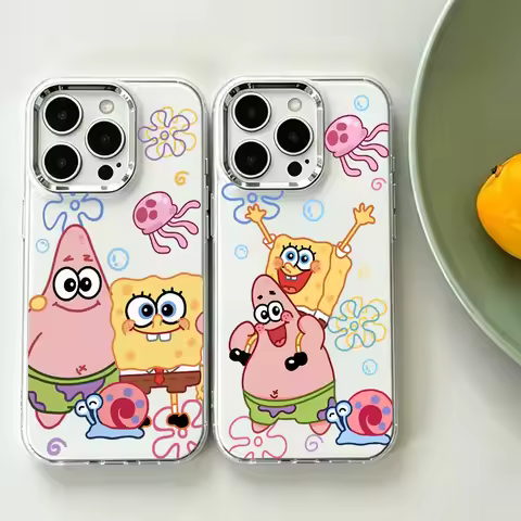 Popular S-SpongeBob Phone Case for Xiaomi Mi Poco M7 X7 X6 F5 F6 X5 X4 X3 M4 GT Pro NFC 4G 5G Soft C