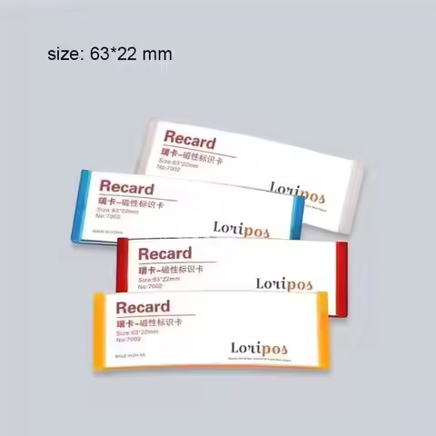 Magnetic Staff Name Tag Badge Holder Personalized 68*22mm Abs Id Card Plate