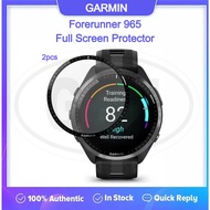 < 2pcs > Garmin Forerunner 965 / FR965 3D Full Cover Screen Protector - Full Screen
