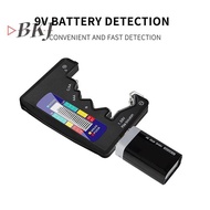 [BKJ] LCD Display Battery Tester for C D N AA AAA 3V Button Cell Capacity Check, 60-100 Char. [New]