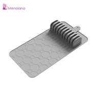 [Menolana] Drawer Knives Organizer with Silicone Drainage Pad for Secure Knives Storage Kitchen Cutl