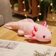 JIYAN2866 Colorful Newt Salamander Plush Toy 23/45cm Keychain Pendant Stuffed Soft Pillows  Cute Axo