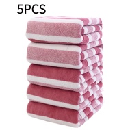 TEMU 5pcs 13.78*29.53in Bath Sheets | Quick-dry, Super Soft, Absorbent, Durable Polyester Fabric | G