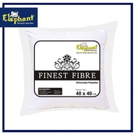 Elephant Insert White Sofa Cushion 40 x 40 contains 3 pcs