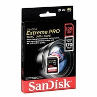 Sdhc SANDISK EXTREME PRO - 128GB (170MB/S)/Camera MEMORY