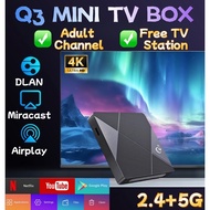 In Stock | Q3 Mini Bo:4K + Chromecast Built-In, Bluetooth, TV/Gaming/Music Apps, Fast Streaming, Adu