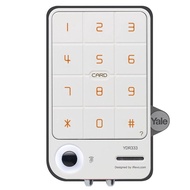 Yale Digital Door Lock Entrance Rim Lock-Mini Proximity Card YDR333 (Black)