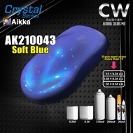 Soft Blue / Soft Purple AK210043 / AK210044 Kaler Crystal 370ml 0.25L / 0.5L Spray Cat Kereta 2K Aik