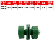 Ton'on Conveyor with Turning Machine Guide Wheel 180 Degree 90 Degree White 22 Green Nylon Turning M