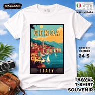 ITALY SOUVENIR T-SHIRT 35 WEAR ITALY COUNTRYTAG COTTON 24S SOUVENIR PREMIUM GIFT