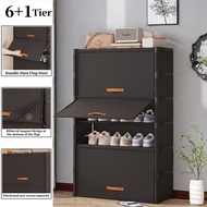 6-Shelf Shoe Organiser Simple Shoe Organiser  Home Organiser Shoe Organiser