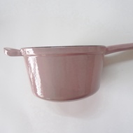 17cm Enamel Cast Iron Purple Milk Pot