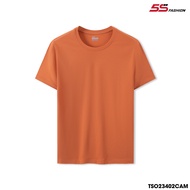 wrw [HĐ 299K TẶNG TẤT] Áo Thun Nam Cotton 5S FASHION Thoáng Mát Mềm NhẹThấm Hút Mồ Hôi Vượt Trội (TS