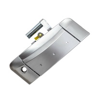 Car Exterior Door Handle for 350Z 2003-2009 Side Handknob Silver Replacement Hand Pull Catch Cover P