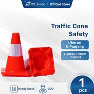 30cm SMALL LALU LINTAS CONE / SMALL ORANGE CONE / TRAFFIC CONE 30CM