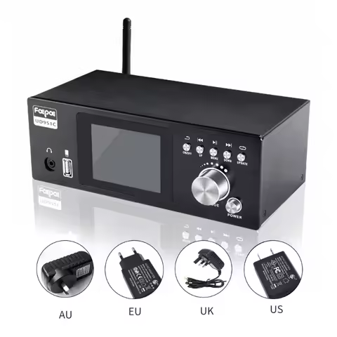 Professional Surround Sound Decoders with DAC Chip ES9023P 4K60hz