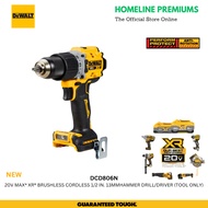DEWALT DCD806N 20V MAX* XR® BRUSHLESS CORDLESS 1/2 IN. 13MM HAMMER DRILL (TOOL ONLY)