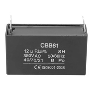 CBB61 Generator Starting Capacitor 350VAC 12UF, 450V AC 24uF 50/60Hz for 400/350/300/250VAC UL/RU
