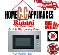 RINNAI RO-M2561-SM  25L Combined Grill  Microwave Oven | Electronic Control | Free Delivery |