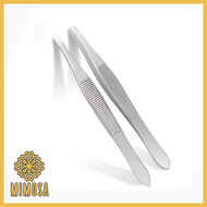 MIMOSA tweezer stainless อย่างดี ที่ถอนขนคิ้ว แหนบถอนขนคิ้ว ที่ถอนขน ผลิตจากสแตนเลสคุณภาพสูง