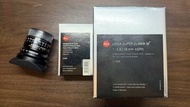 Leica super-elmar-m 18mm f3.8 asph 11649 with bright line finder m 18mm