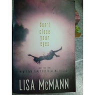 DON'T CLOSE YOUR EYES BY LISA McMANN