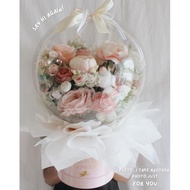 Bunga Balon Bunga Hadiah Bunga Buket Rangkai Bertahan Selamanya New