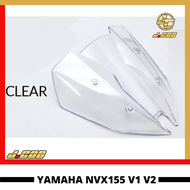 YAMAHA NVX AEROX 155 WINDSHIELD VISOR WITH BRACKET
