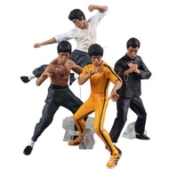 4 Kung Fu Stars Bruce Lee Doll Merchandise Bruce Lee Box Egg Anime Figure Model