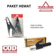 Package (2) Items - Upgrade Yukido Time Pliers 500A + Kurth 800A Welding Pliers ZX2902