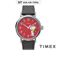 Timex Standard x Peanuts Featuring Snoopy Holiday Watch TMTW2V61100UJ