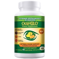 美國Ocu-GLO 狗狗眼部補充劑 適用於中大型犬 45粒