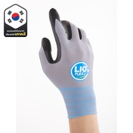 LIO FLEX COOL Safety Gloves Size L (EU 9) Model Level 4X21A Nitrile Coated Thin Light Good Ventilati