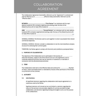 COLLABORATION AGREEMENT