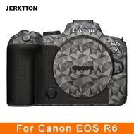 กล้อง R6ผิวสำหรับ Canon EOS R6 EOSR6กันรอยขีดข่วนไวนิลห่อฟิล์มลายการ์ตูนเสื้อโค้ทสติกเกอร์อุปกรณ์เสริมสำหรับถ่ายภาพ