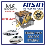 AISIN JAPAN WATER PUMP HONDA CIVIC SR4 SO4 EK EG DOHC VTEC B16A B16B INTEGRA GSR ( WPH-056V )