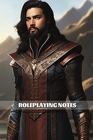 RPG Journal: Lined and Blank paper: Custom Notebook For Roleplaying Gamers: Notes, Drawing Maps, Glu