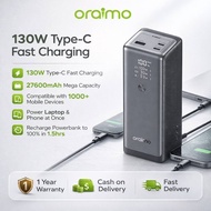 ORAIMO PowerJet Power Bank 27600mAh ｜130W Type-C Fast Charging｜ Power Laptop & Phone at Once ｜OPB-72