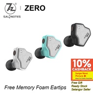 7Hz Salnotes Zero & Crinacle Zero 2 HiFi 10mm Dynamic Driver In-Ear Earphone IEM Deep Bass Rock Meta