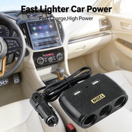 12V 3 Socket Fast Charger iPhone iPad Car Charger Adapter Splitter LED Car Adapter 120W 24V Car Char