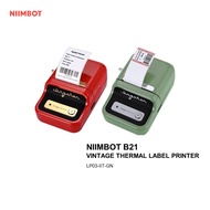 NIIMBOT B21 VINTAGE THERMAL LABEL PRINTER