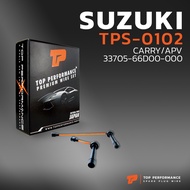 HOT** สายหัวเทียน SUZUKI - CARRY / APV / 33705-68D00-000 ตรงรุ่น TPS-0102 TOP PERFORMANCE MADE IN JAPAN สายคอยล์ ซูซูกิ แครี่ ส่งด่วน หัวเทียน รถยนต์ หัวเทียน มอเตอร์ไซค์ หัวเทียน รถ มอเตอร์ไซค์ หัวเทียน เย็น