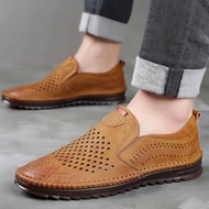 Hot selling 2022 mens genuine Mans Wuxi Yanjia sport shoe loafer boat for men leather shoes
